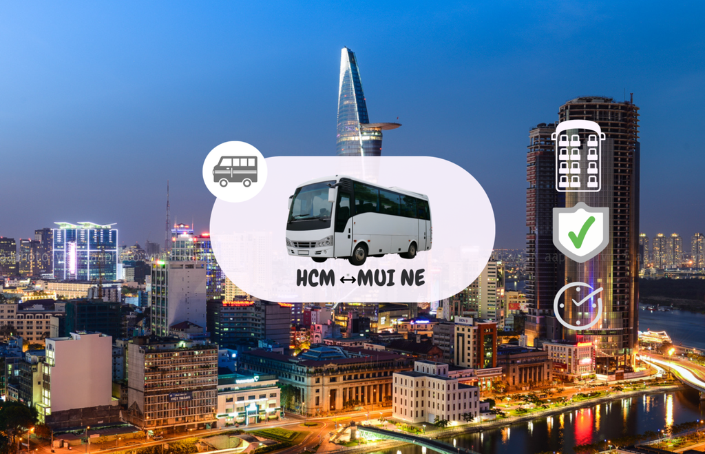 XE GIƯỜNG NẰM, XE LIMOUSINE 11 CHỖ VÀ XE RIÊNG | HỒ CHÍ MINH ĐI MŨI NÉ ( VÀ NGƯỢC LẠI)